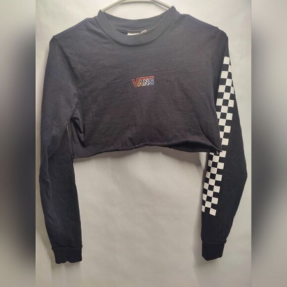 Vans - Cropped Long Sleeve - Juniors Size XS - Picture 1 of 6
